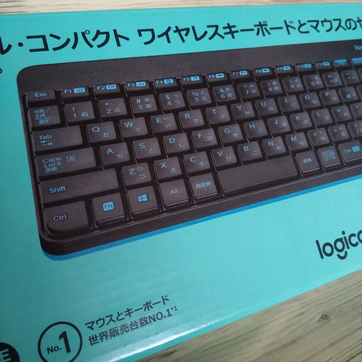 Logicool ロジクール ワイヤレス マウス キーボード セット 無線 ブラック ブルー