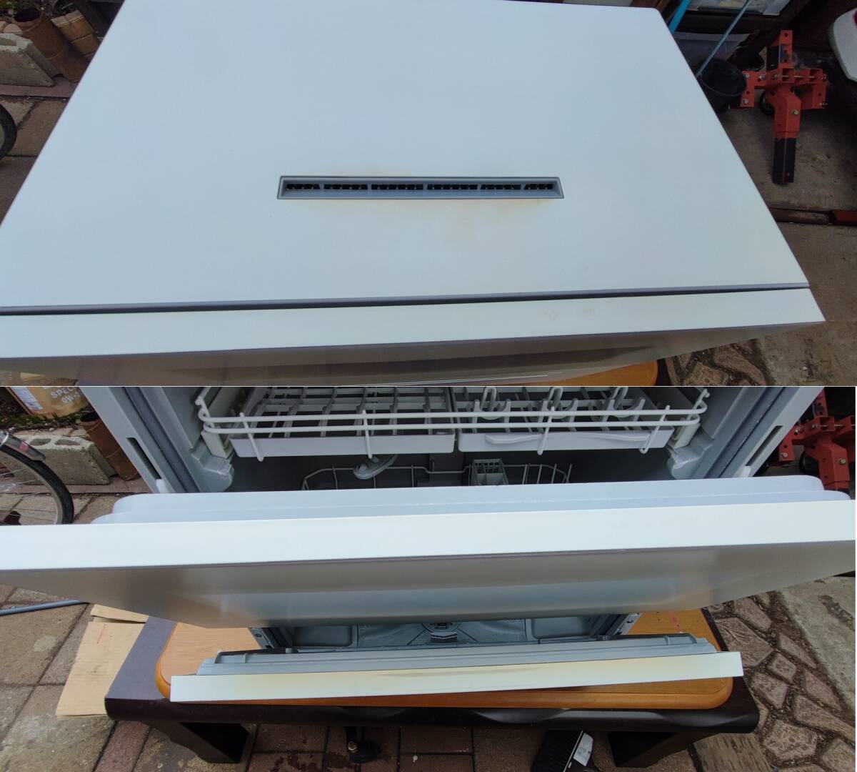 Panasonic 電気食器洗い乾燥機　NP-TH2-W 2019年製 中古動作品_画像5