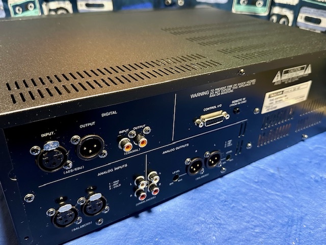 TASCAM Tascam high class Pro business use DAT deck DA-40 operation verification goods extra japanese manual and, rare service manual attached EXCELLENT8