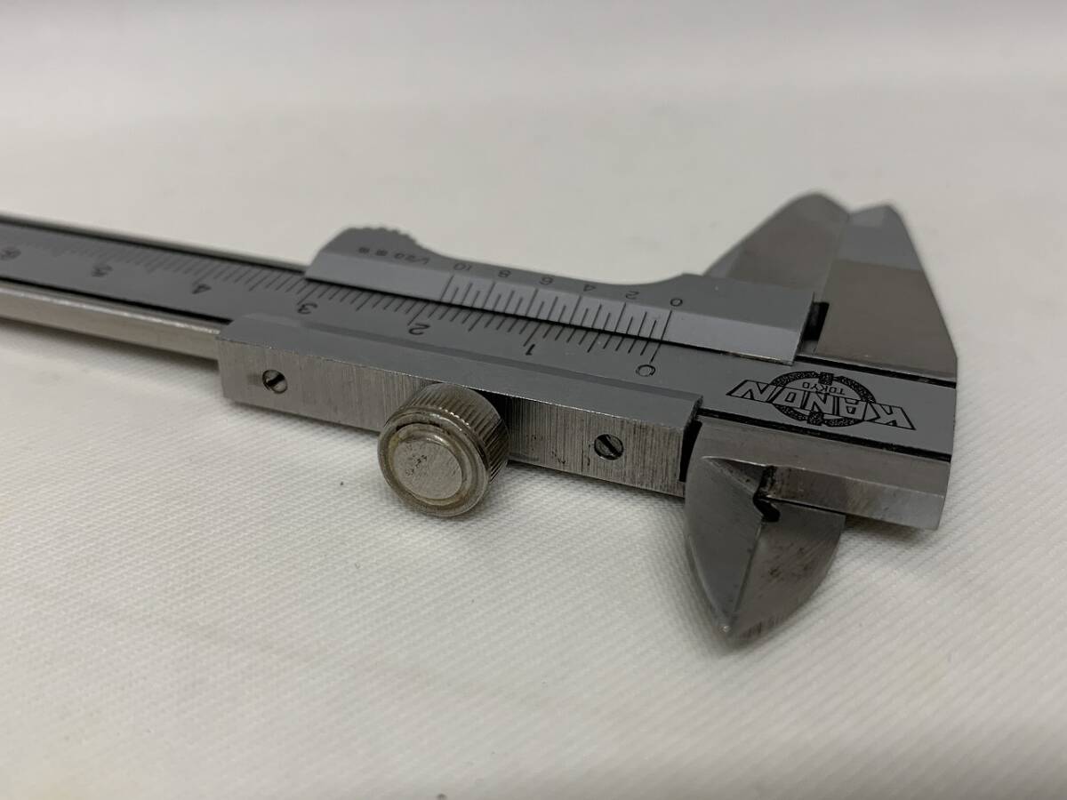 良品 中村製作所 KANON カノン ノギス STAINLESS HARDENED 100mm 82g　12時間以内に送付_画像6