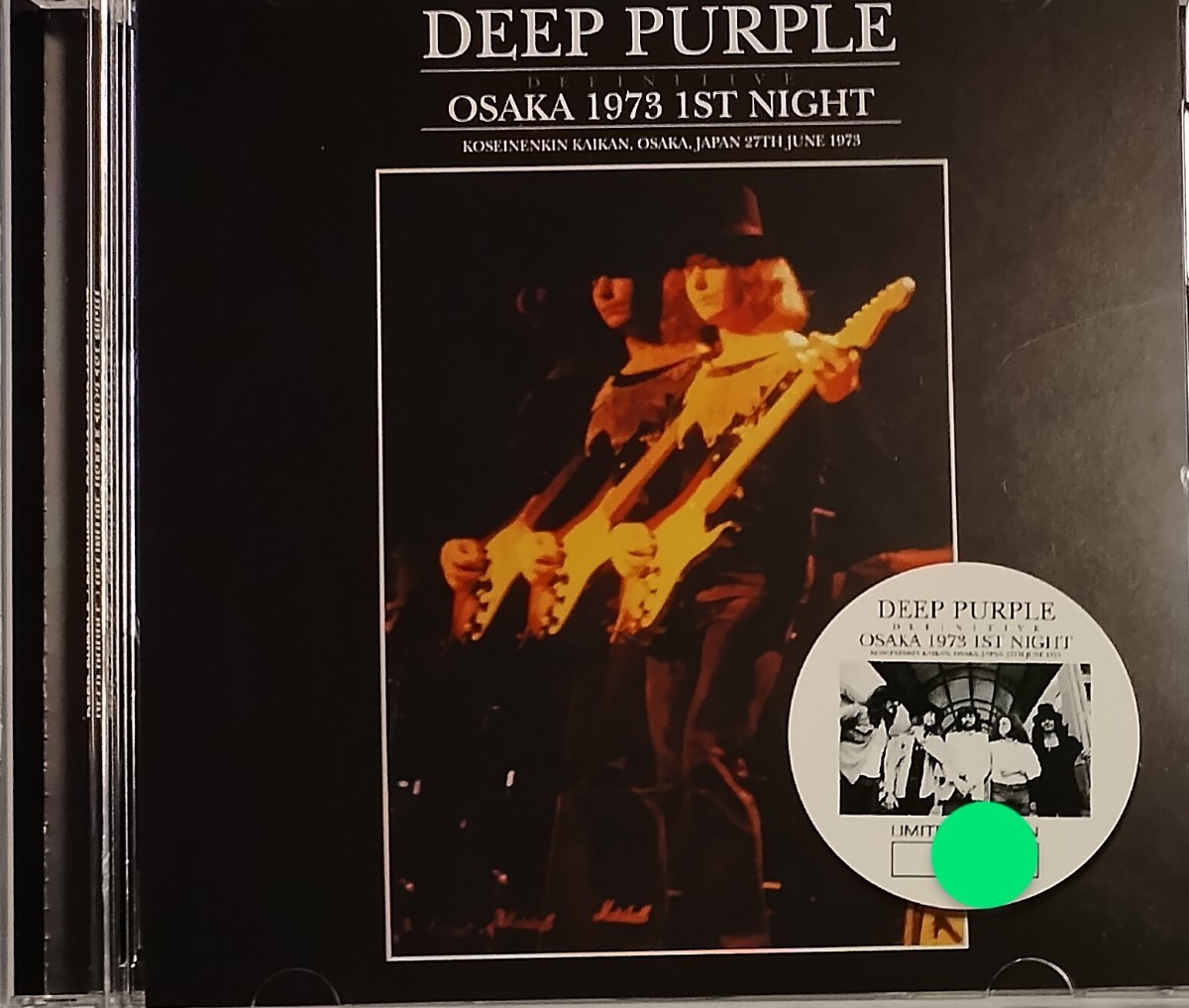 【送料ゼロ】Deep Purple '73 大阪 ディープ・パープル Live Osaka Japan Ritchie Blackmore_画像1