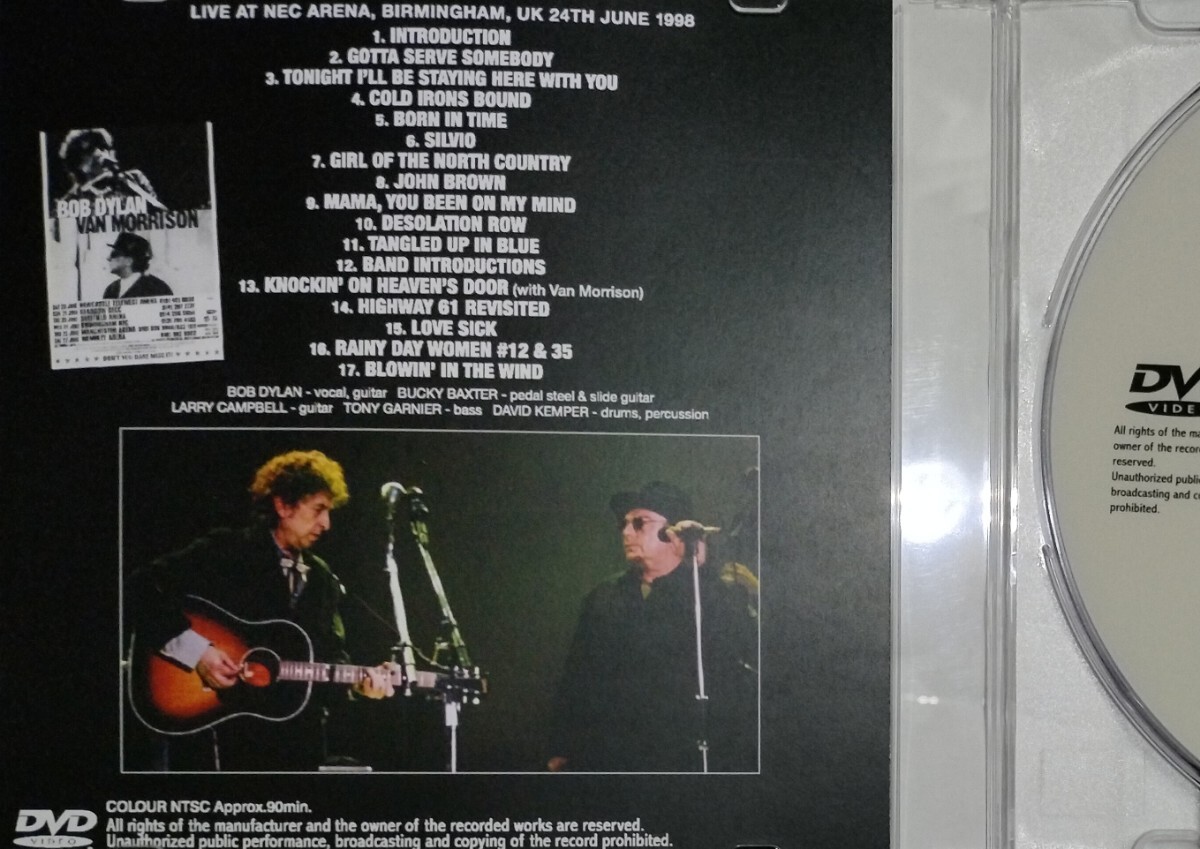 【送料ゼロ】Bob Dylan '98 ボーナス付 Live Hamburg,Germany ボブ・ディラン 