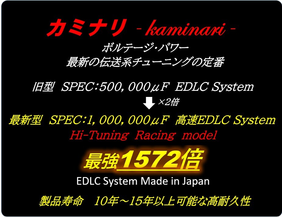 ★燃費・トルク向上！最強EDLC搭載 アトレーワゴン・ウェイク・キャスト・コペン・タント・ハイゼットカーゴ・ミラ・ステップワゴン プラグ_画像2