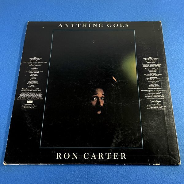 【FUNK】【SOUL】Ron Carter - Anything Goes / Kudu GP-3044 / VINYL LP / JAPAN_画像2