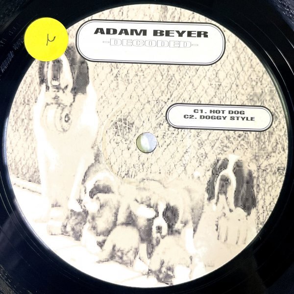 【TECHNO】Adam Beyer - Decoded / Planet Rhythm Records PRR UK LP 001 / 2×VINYL 12 / UK / の画像6