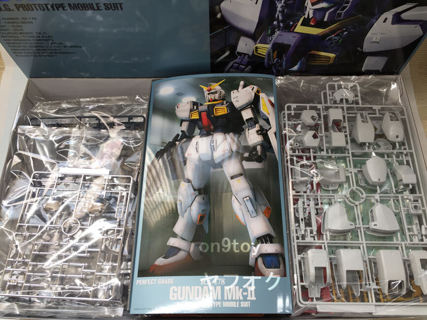 PG 1/60 Gundam MK-Ⅱ(eu-go specification ) нераспечатанный Bandai 