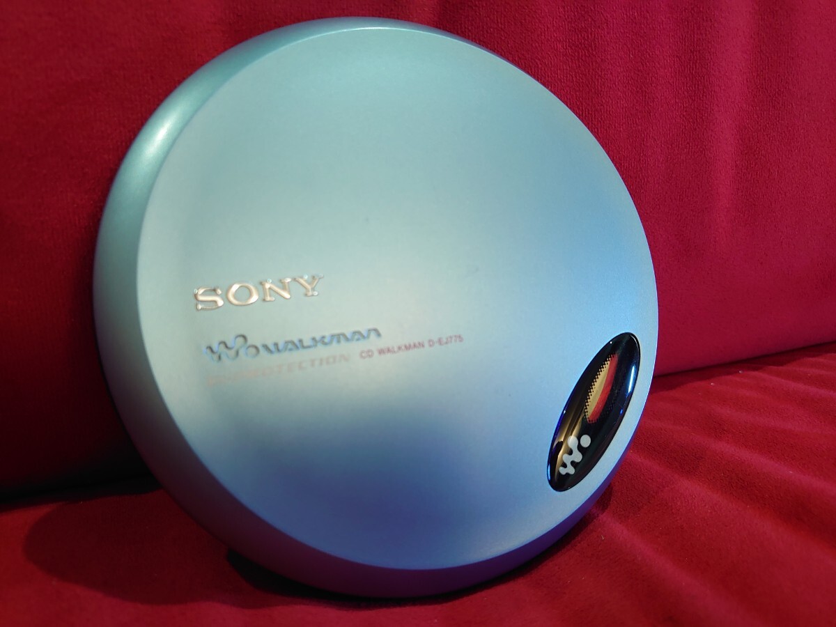 【SONY】D-EJ775 RM-CD15L WALKMAN PORTABLE CD PLAYER ソニー ウォークマン ポータブル CD プレーヤー リモコン_画像2