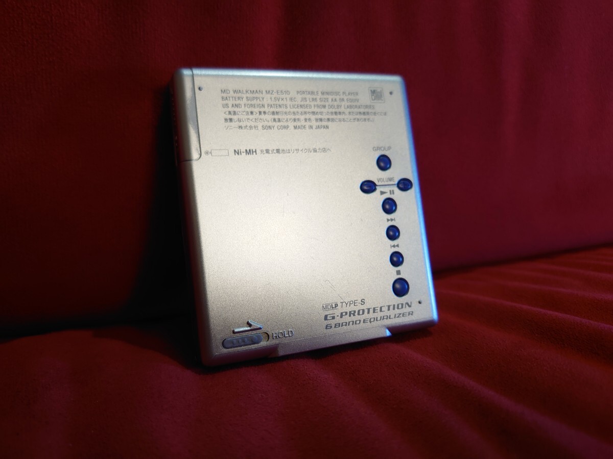 [SONY]MZ-E510 MD WALKMAN PORTABLE MD PLAYER MDLP Sony Walkman portable MD player 