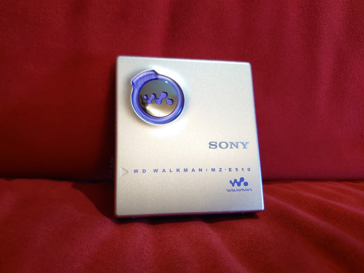 【SONY】MZ-E510 MD WALKMAN PORTABLE MD PLAYER MDLP ソニー ウォークマン ポータブル MDプレーヤー _画像2