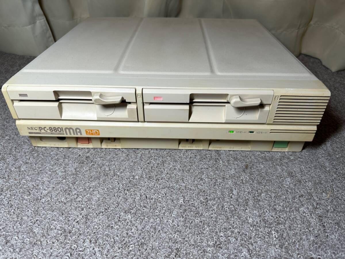 Yahoo!オークション - NEC PC-8801 MA 2HD本体+PC-KD854n Yahoo!オークション - NEC PC-8801 MA 2HD本体+PC-KD854n