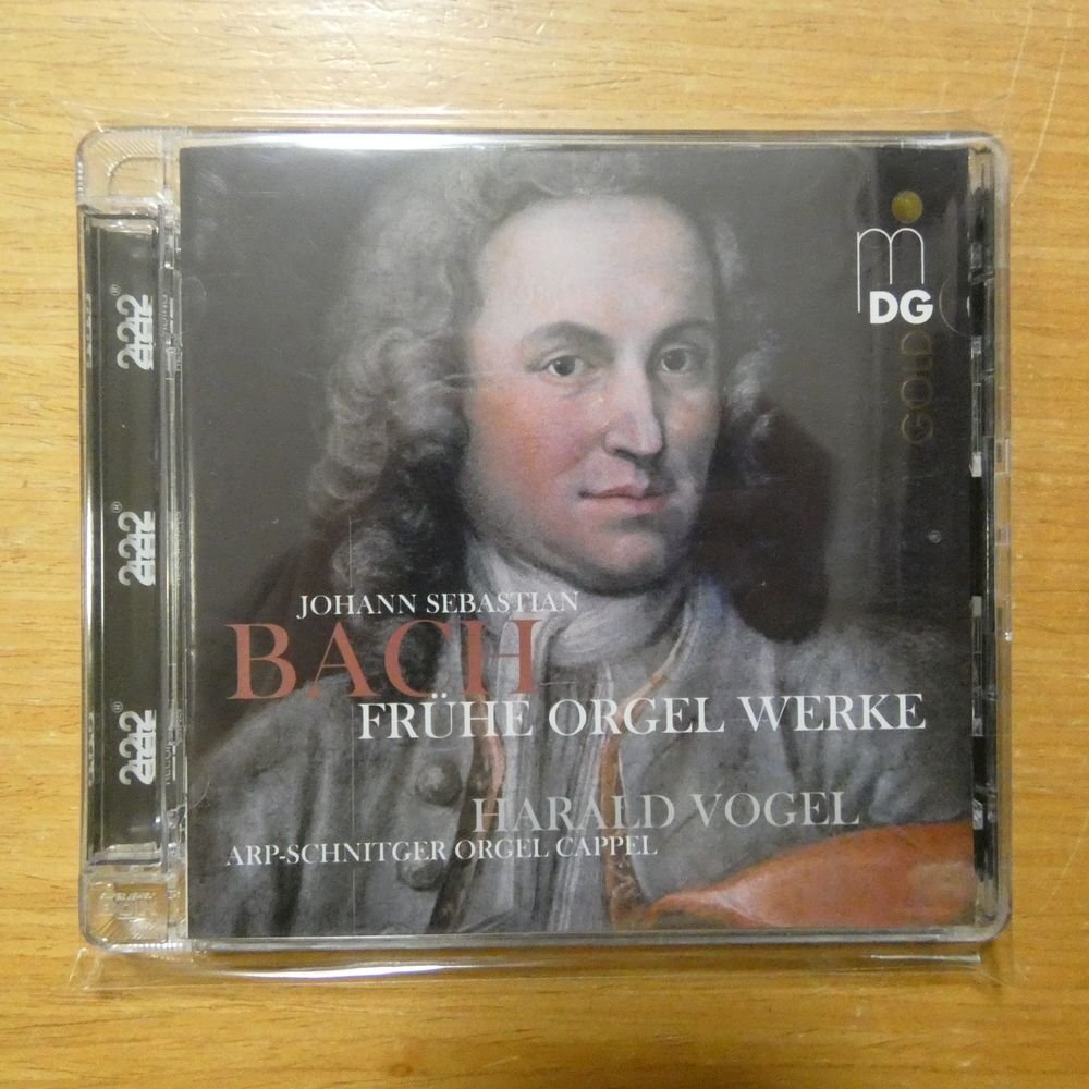 貴重廃盤 HARALD VOGEL / BACH:FRUHE ORGEL WERKE【ハイブリッドSACD】 駄曲なしの最高傑作 歴史的名盤 の画像1