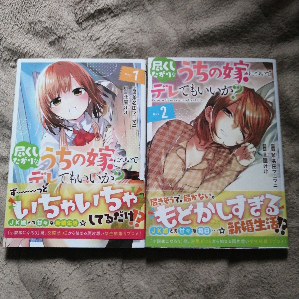 尽くしたがりなうちの嫁についてデレてもいいか？　Ｄａｙ．１ （ヤングジャンプコミックス） 斧名田マニマニ／原作　北屋けけ／漫画