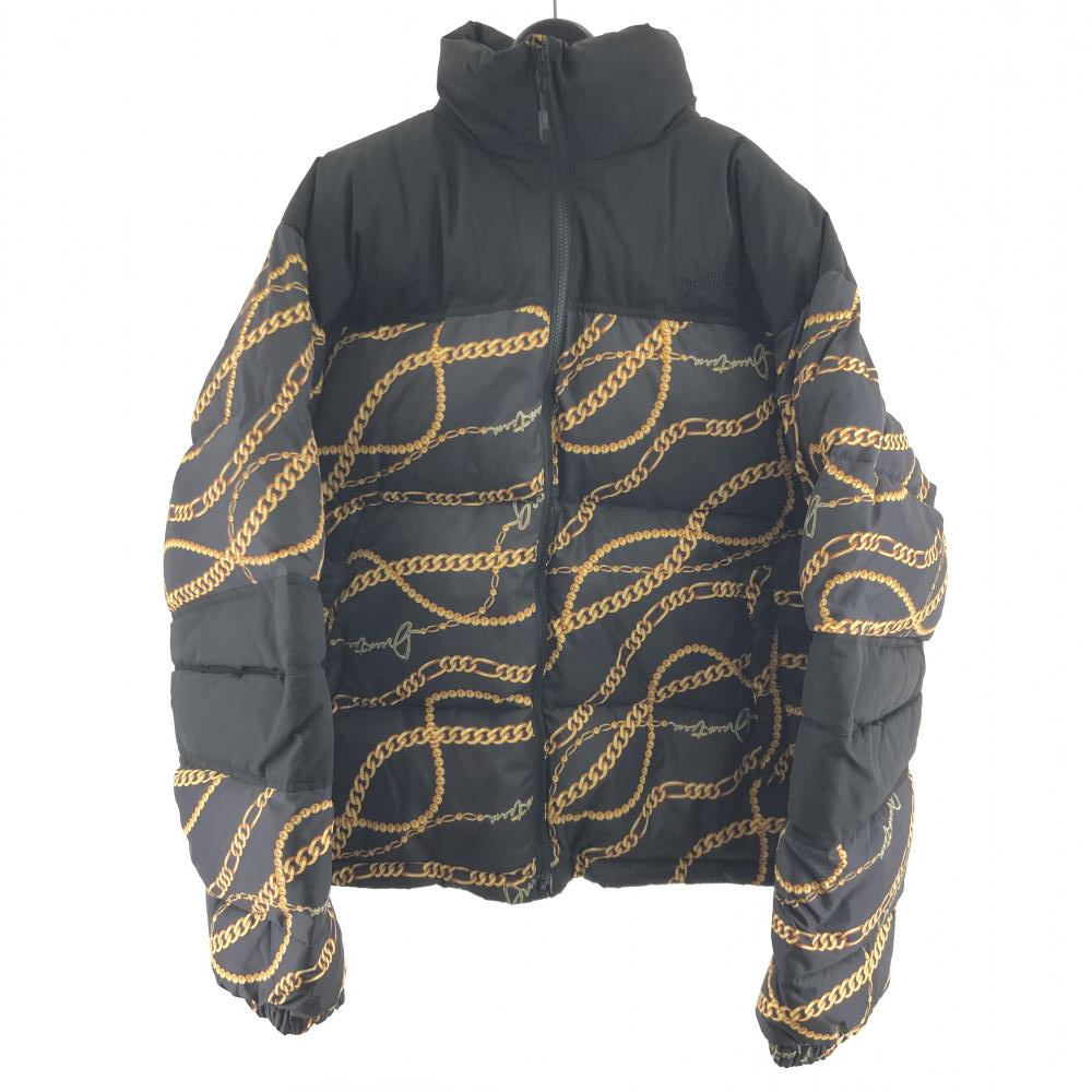 【中古】DREAMTEAM Vintage Chain Down Jacket ブラック ドリームチーム[240017612737]