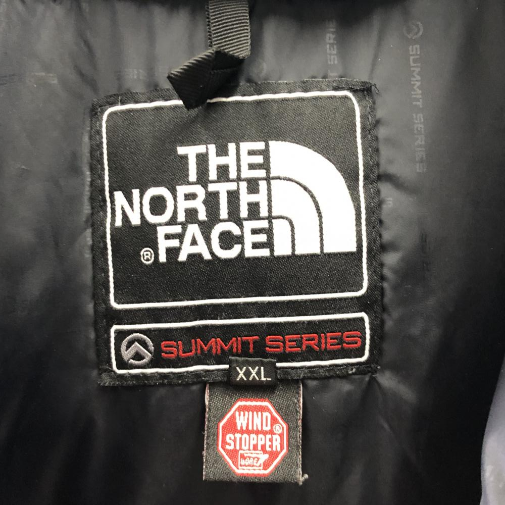 【中古】THE NORTH FACE Challenge Air Down Jacket サイズXXL ブルー 穴有 状態考慮 ノースフェイス ダウンジャケット[240017613343]_画像7