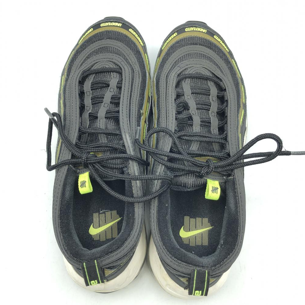 【中古】UNDEFEATED×NIKE AIR MAX 97 サイズ26cm DC4830-001 アンディフィーテッド ナイキ エアマックス97 ブラック[240017609434]