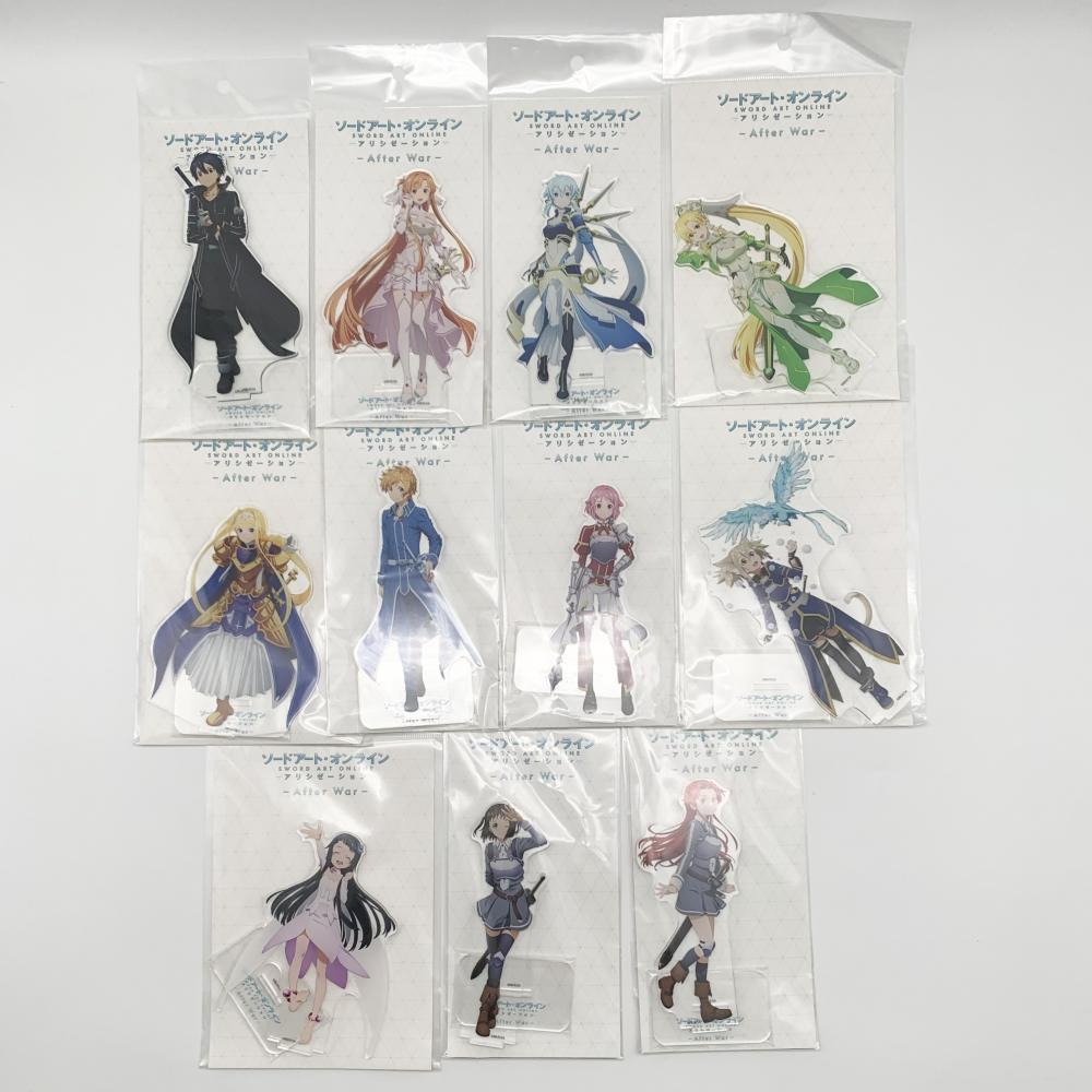 熱い販売 【中古】未開封 全11種セット イベント限定描き下ろしアクリルスタンド SAO War- -After アリシゼーション ソードアート・オンライン ソードアート・オンライン