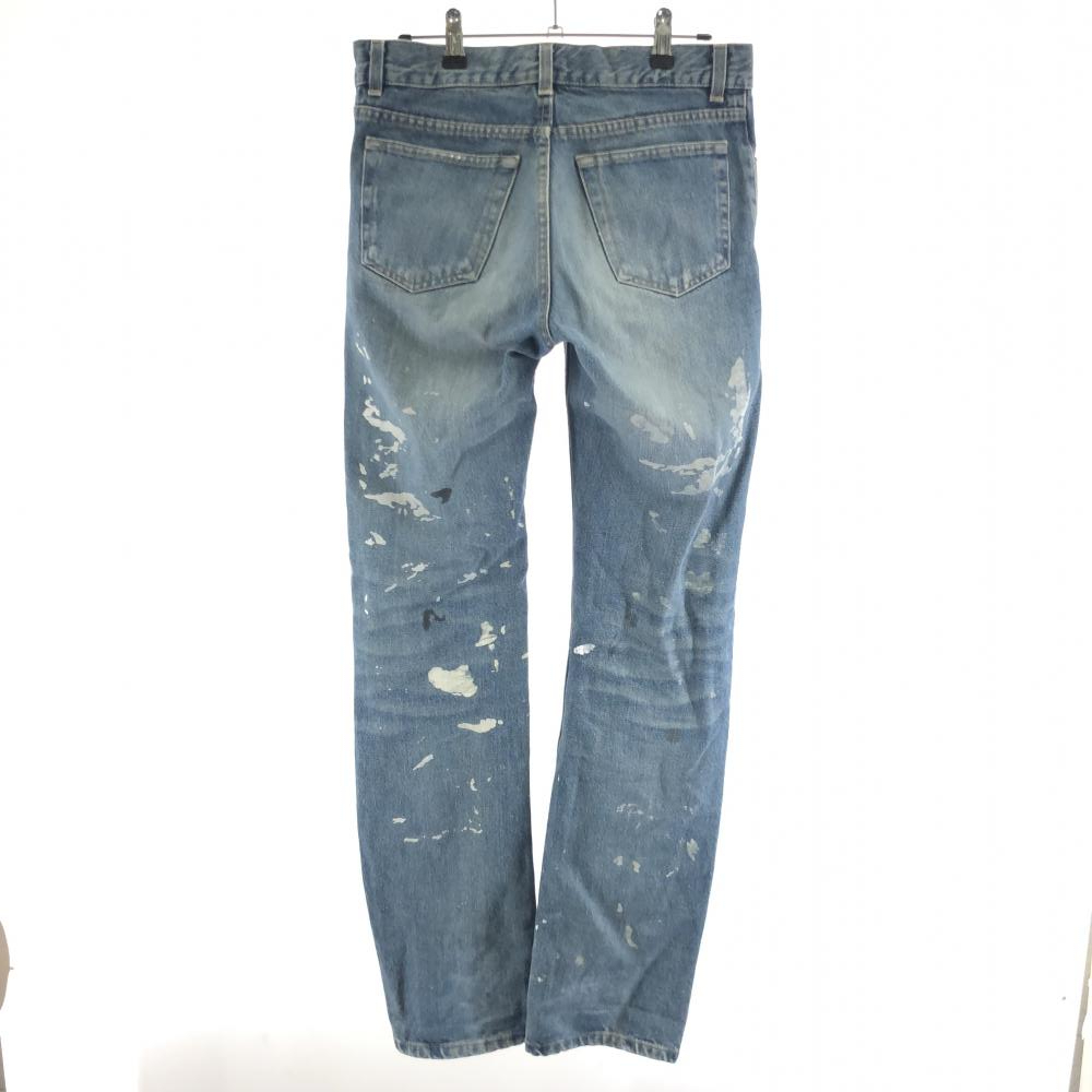 【中古】90s HELMUT LANG デニムパンツ ペンキ加工 W30 ヴィンテージ ヘルムートラング[240017615829]_画像4