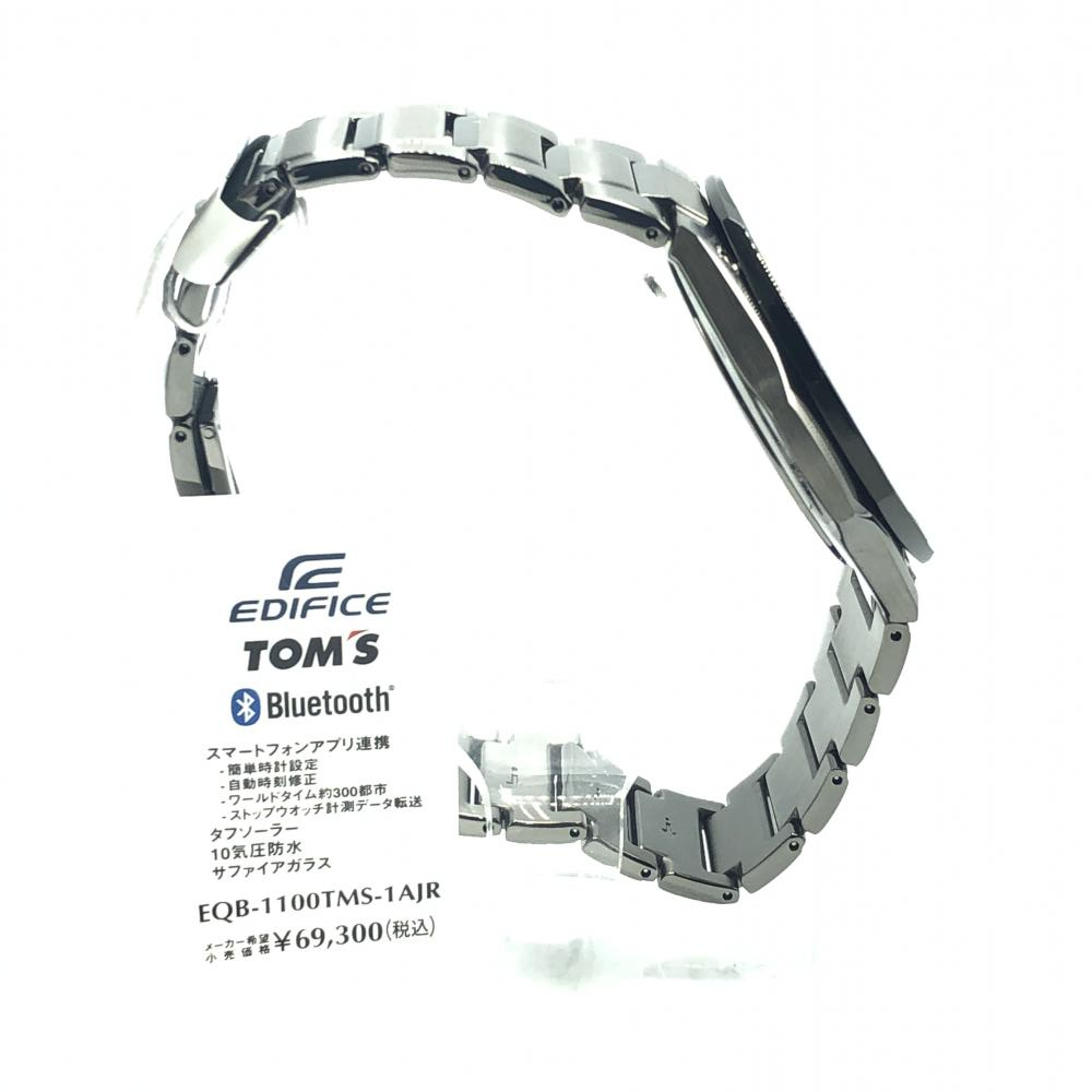 【中古】EDIFICE×TOMS Bluetooth搭載ソーラー時計 　EQB-1100TMS-1AJR　カシオ[240017616924]_画像4