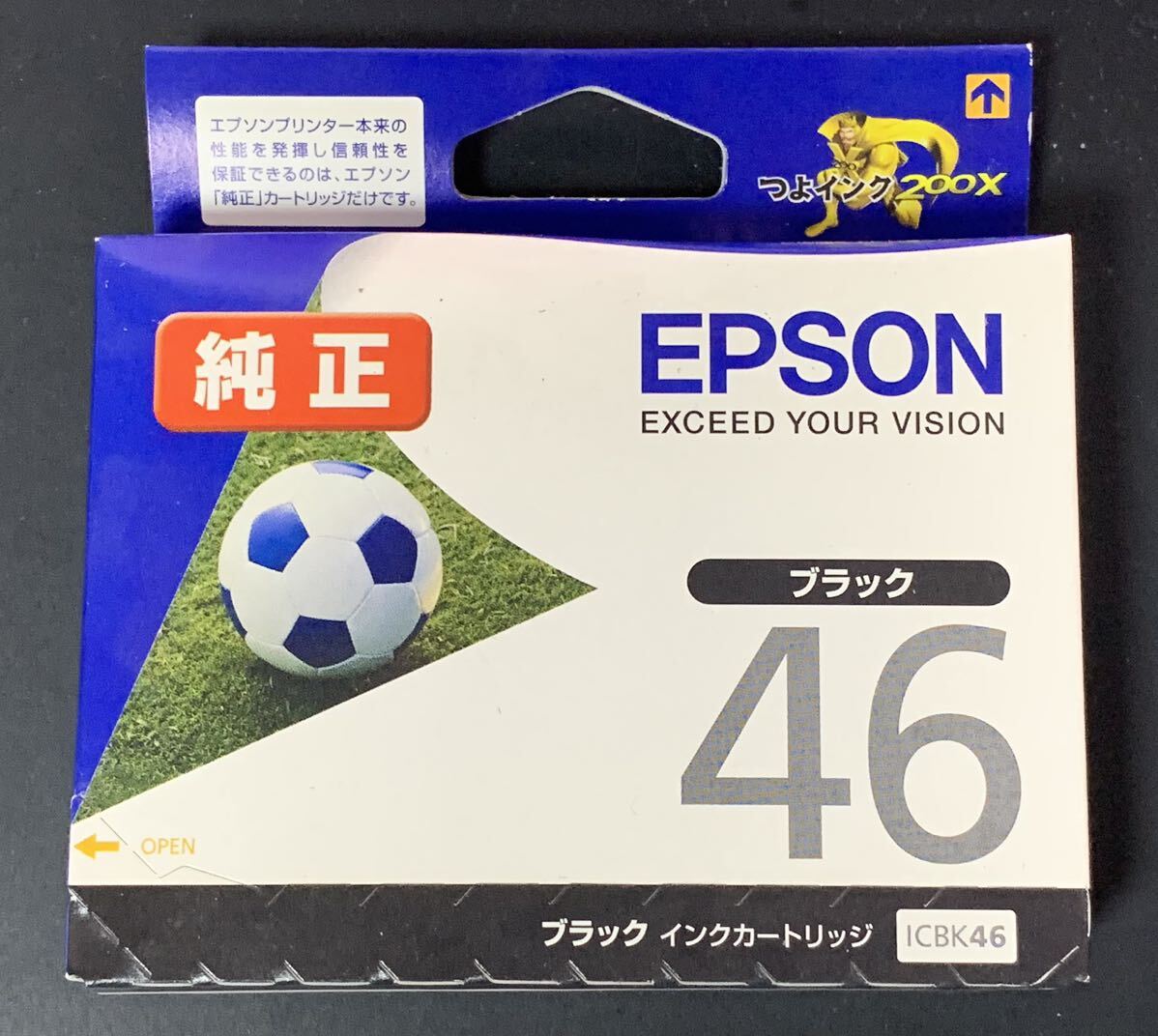 【推奨期限切れ】EPSON (エプソン)純正 インクカートリッジ ICBK46 ブラック ③_画像1