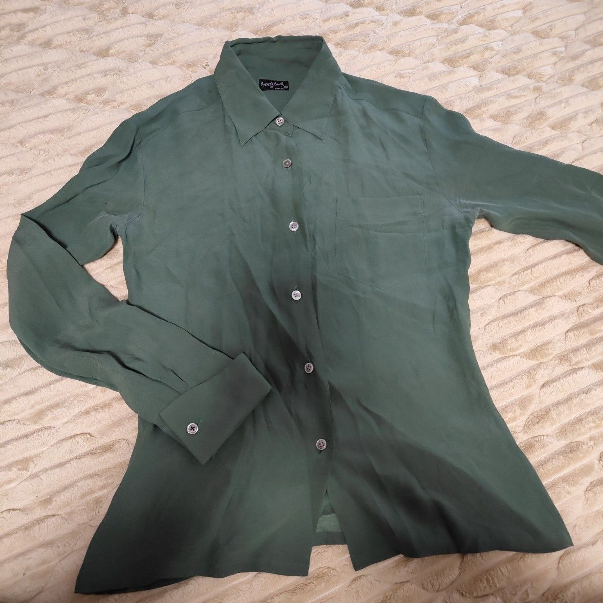 マーガレットハウエル シャツ トップス ブラウス シルク 長袖 MARGARET HOWELL マーガレットハウエル シャツ トップス ブラウス シルク 長袖 MARGARET HOWELL