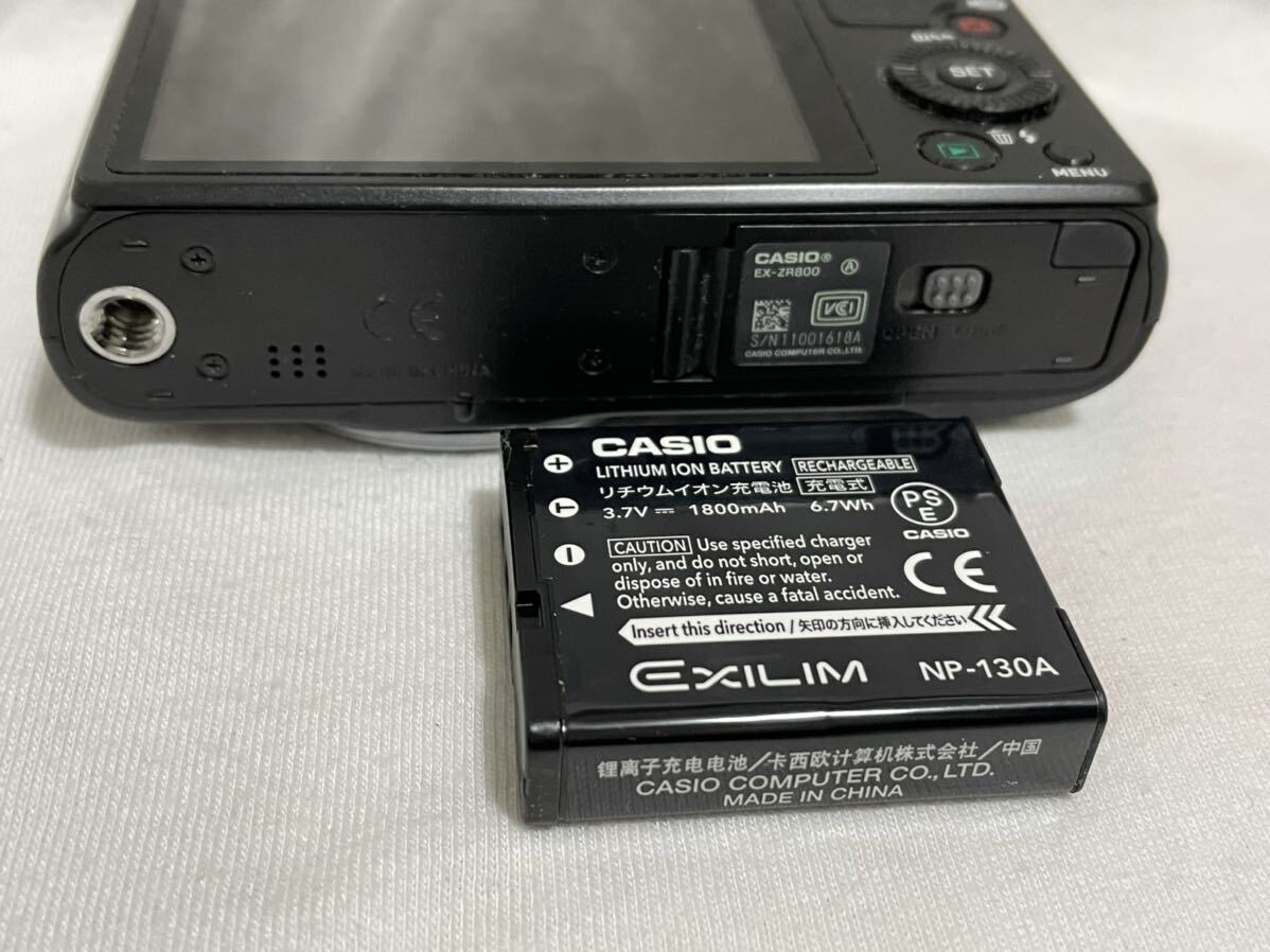 デジタルカメラ Casio EX-ZR800 画面ドットあり_画像5