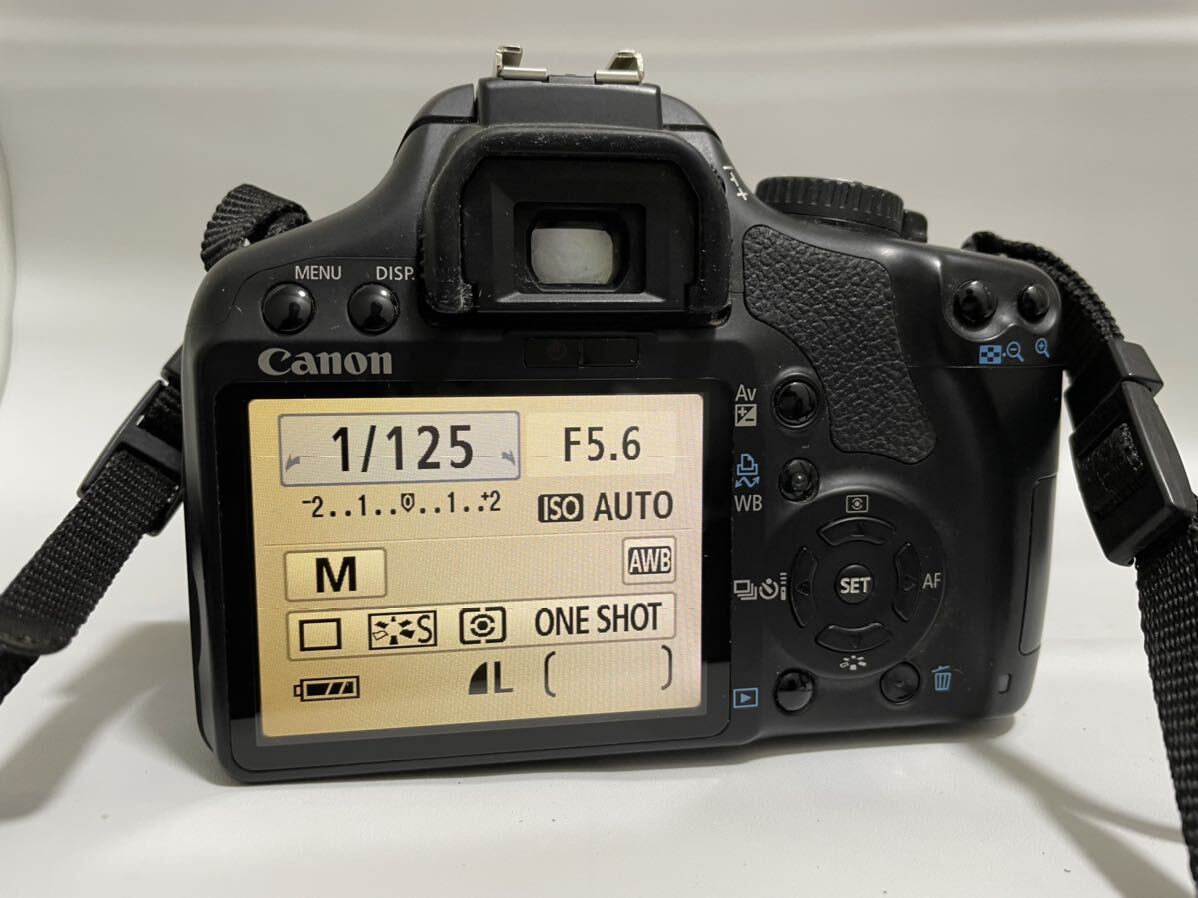動作品 デジタルカメラ Canon EOS Kiss X2 デジタル一眼レフカメラ レンズ 付き 55-250mm_画像3
