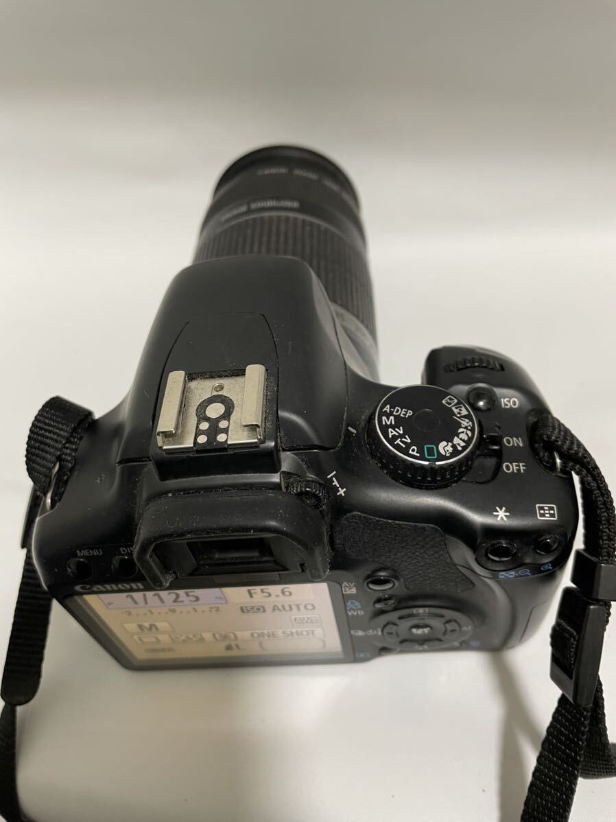 動作品 デジタルカメラ Canon EOS Kiss X2 デジタル一眼レフカメラ レンズ 付き 55-250mm_画像2