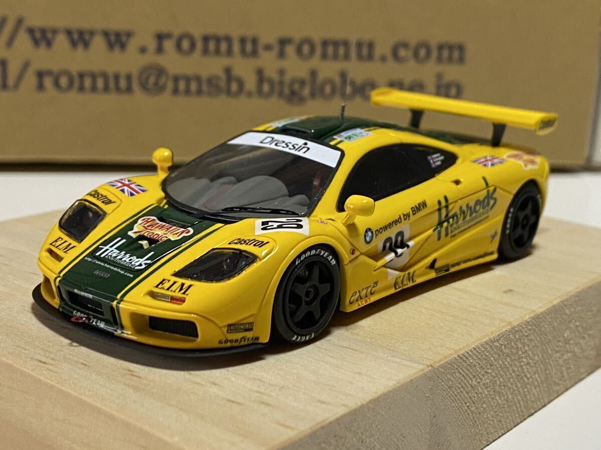 1/43AutoBarn McLaren F1GTR Ueno Clinic Le Mans1995Winner Kitレジンキット BBR MRプロバンスPROVENCE マクラーレンの画像10