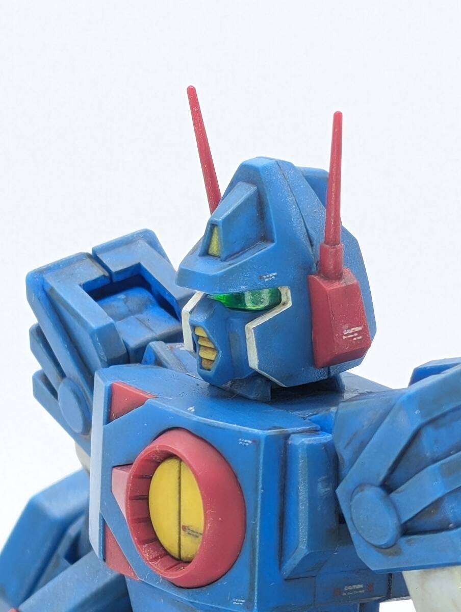 HG ザブングル 塗装改修 ウェザリング仕上げ 完成品 ☆情景シートおまけつき☆　HG 1/144 ザブングル・タイプ　3/15発売　プレバン限定_画像8