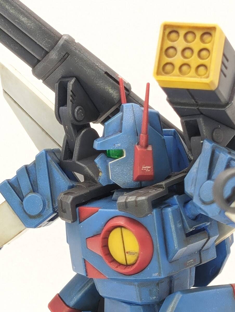 HG ザブングル 塗装改修 ウェザリング仕上げ 完成品 ☆情景シートおまけつき☆　HG 1/144 ザブングル・タイプ　3/15発売　プレバン限定_画像9