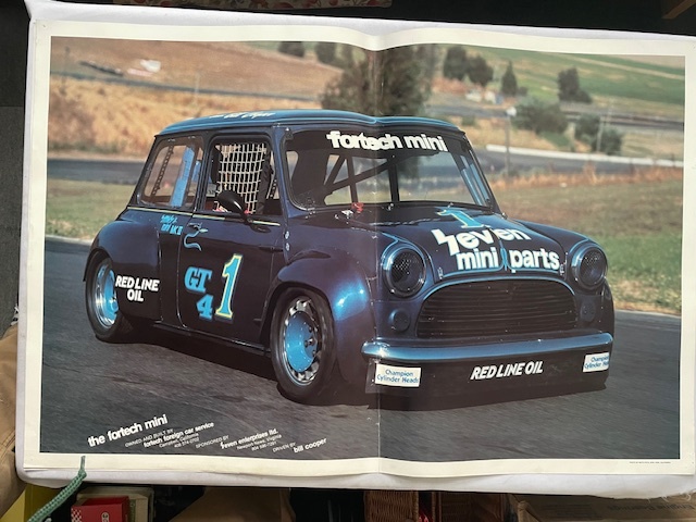  four Tec Mini * racing. poster 1 sheets..