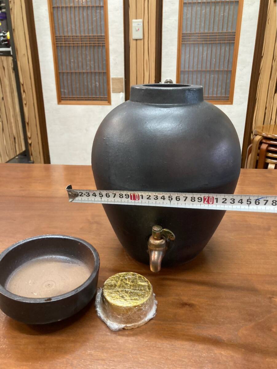 【中古品】酒壺　焼酎壺　蛇口付　焼酎サーバー_画像5