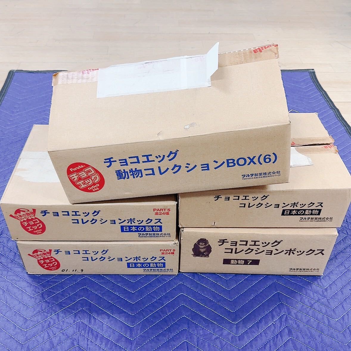 【A2】まとめ売り チョコエッグ コレクションボックス 日本の動物 PART5 PART4 おもしろ動物編 第7弾 第6弾 チョコQ フルタ 海洋堂 大量_画像6