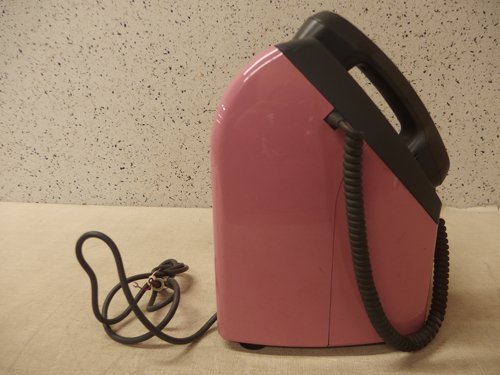 0240139s[ Japan electro- confidence telephone public telephone PT-13 TEL ] pink telephone /NTT/ electrification OK/22×22×30cm degree / junk 