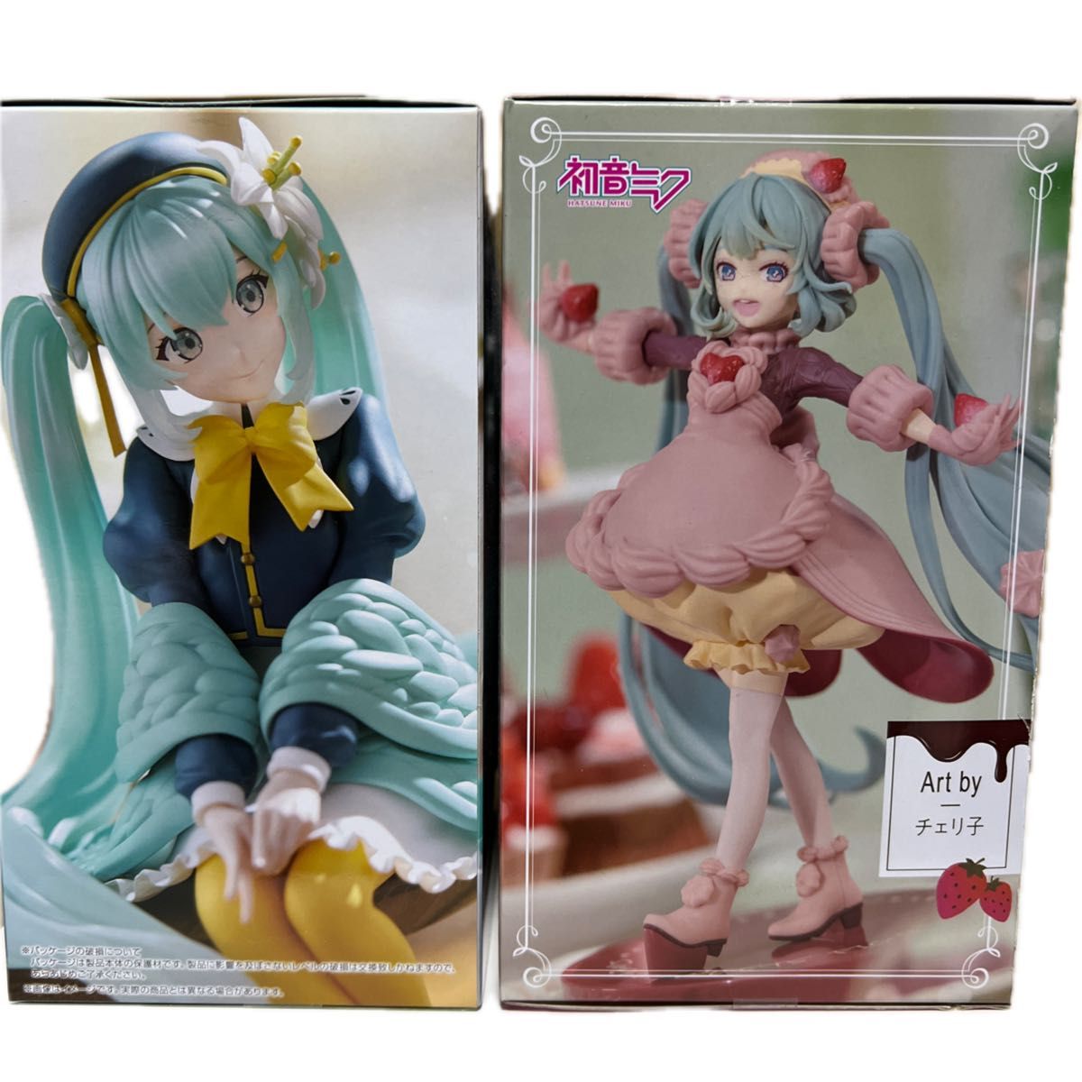 初音ミク フィギュア2体セット販売