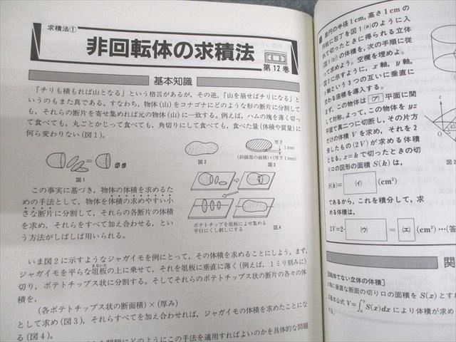 WF11-002 駿台通信教育部 秋山仁の入試数学徹底攻略 テクニック編 テキスト/VHSセット 1991 ビデオテープ16本付 ★ 00L6D_画像6