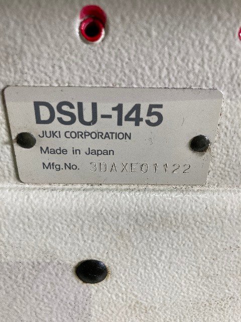 【1円スタート！】JUKI ジューキ 上下送り自動糸切りミシン DSU-145 工業用ミシン 動作良好_画像4