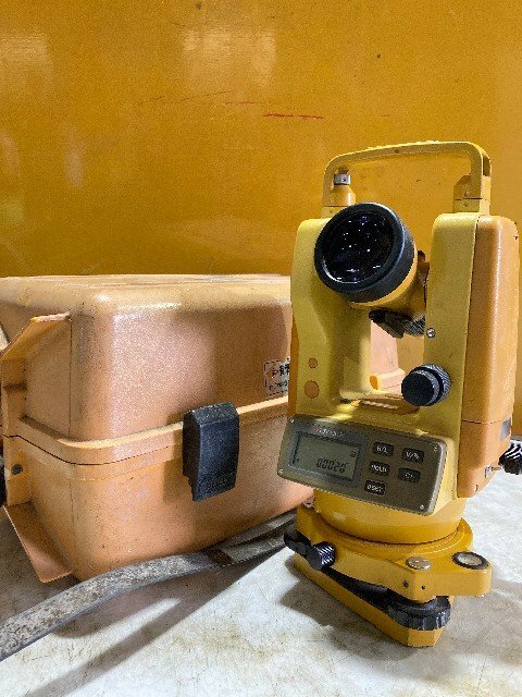 TOPCON トプコン デジタルセオドライト DT-20S 測量機器 動作良好_画像1