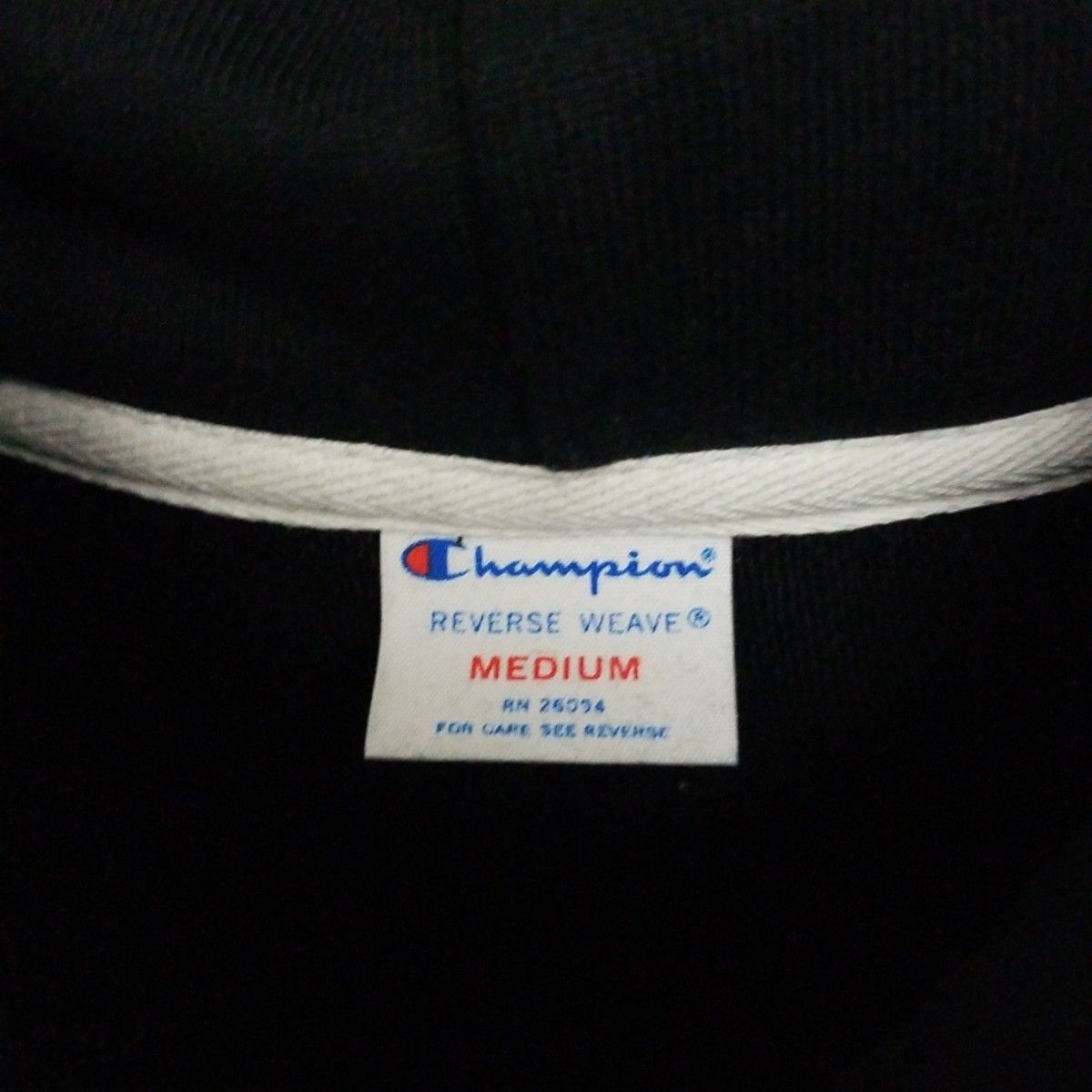 Champion REVERSE WEAVE フーディッド スウェットシャツ パールビーズ付き