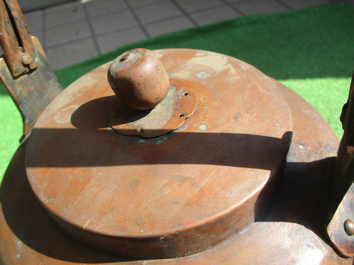 銅のやかん・茶道具・工芸品_画像2