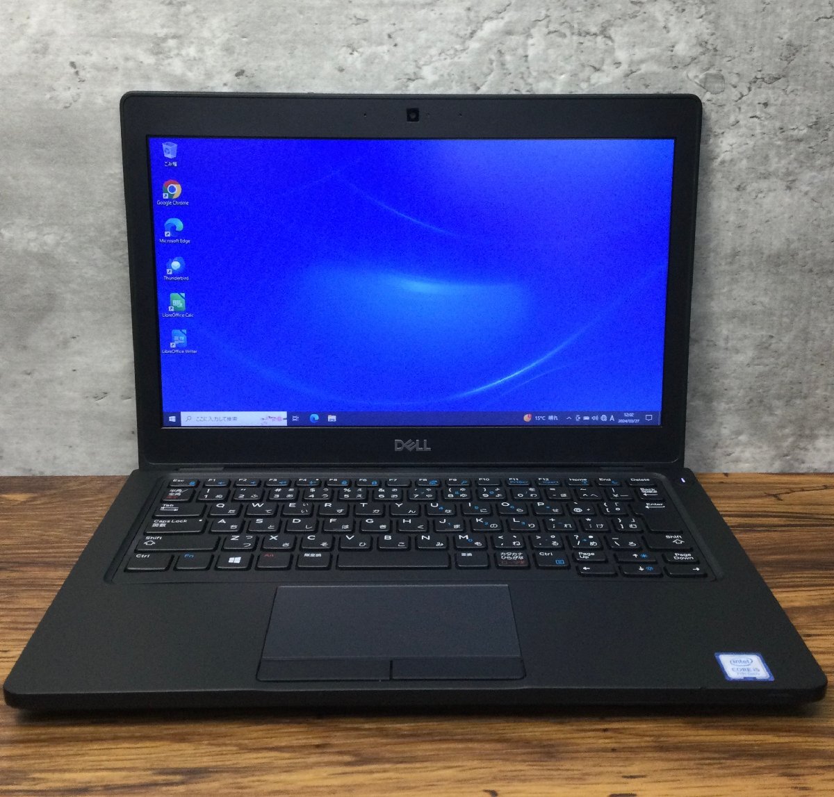 1円～ ●DELL Latitude 5290 / Core i5 7300U (2.60GHz) / メモリ 8GB / SSD 128GB / 12.5型 HD (1366×768) / Windows10 Pro 64bitの画像1