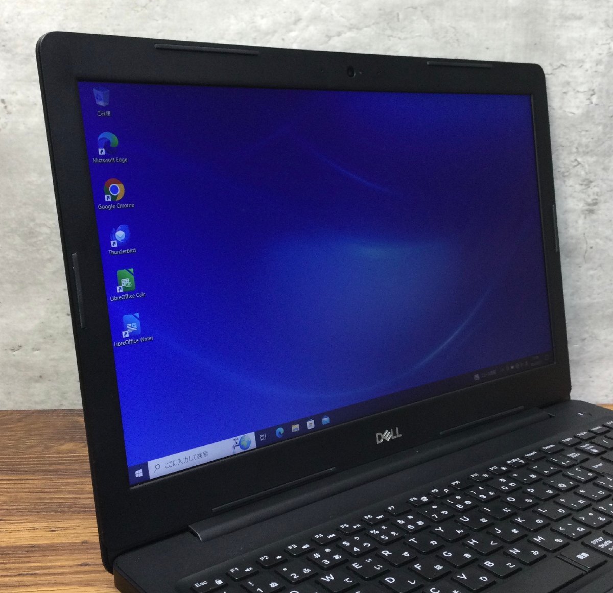 1円～ ●DELL LATITUDE 3590 / Core i5 7200U (2.50GHz) / メモリ 8GB / HDD 500GB / 15.6型 フルHD (1920×1080) / Windows10 Pro 64bit_画像2