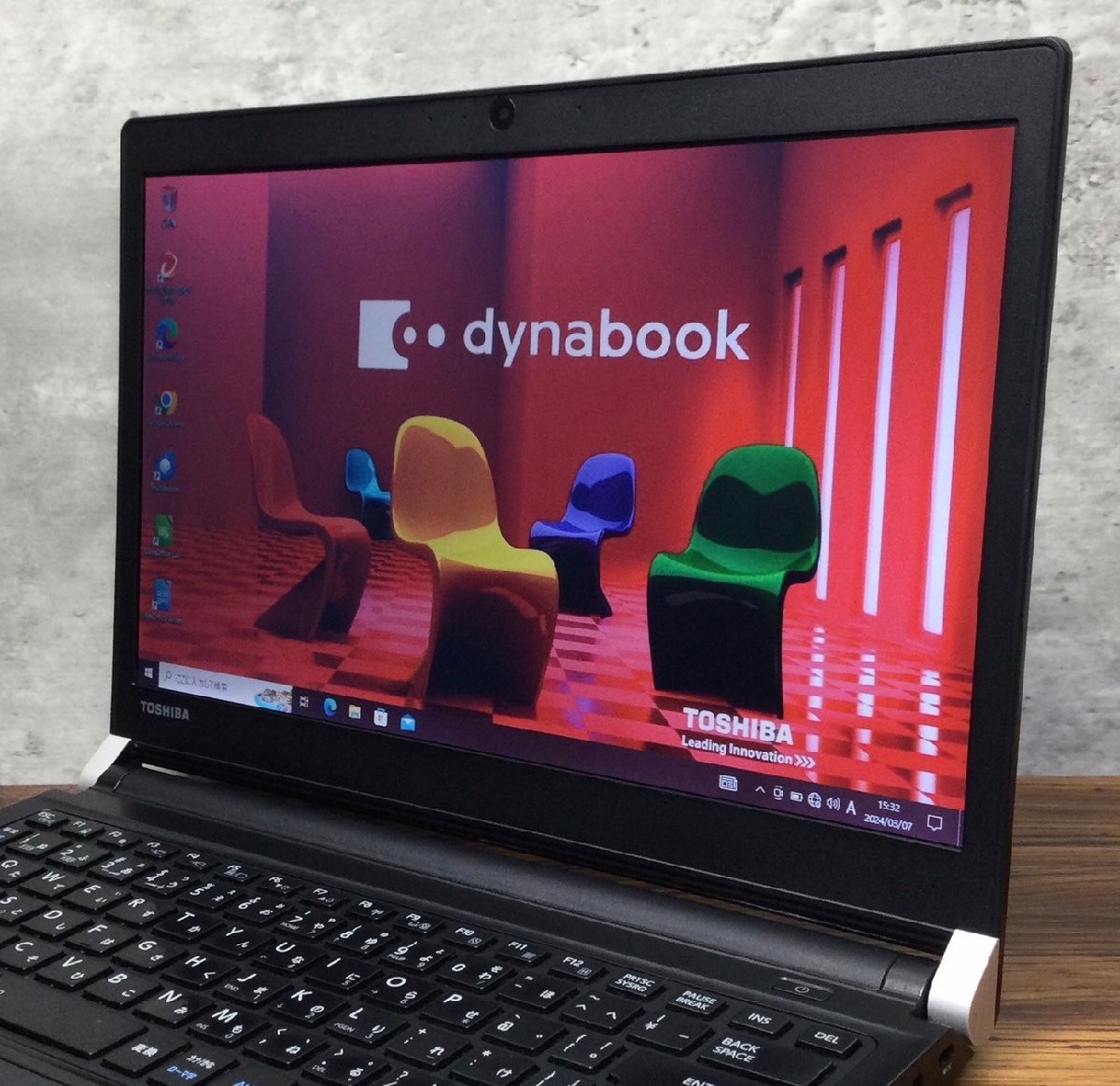 1円～ ●dynabook R73/H / Core i5 7200U (2.50GHz) / メモリ 8GB / SSD 256GB / 13.3型 HD (1366×768) / Windows10 Pro 64bitの画像3