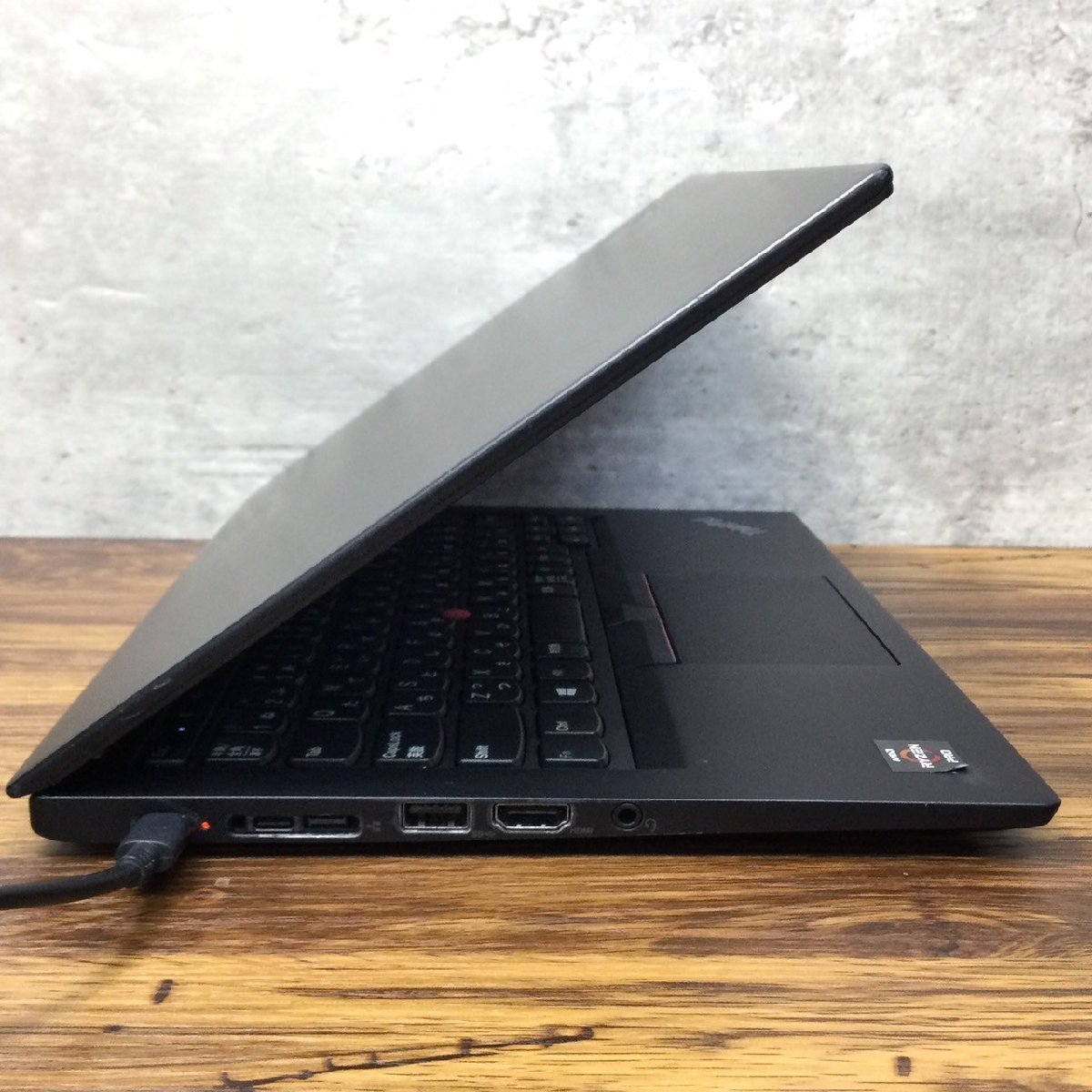 1円～ ●LENOVO ThinkPad A285 / Ryzen 5 PRO 2500U (2.00GHz) / メモリ 8GB / SSD 128GB / 12.5型 HD (1366×768) / Windows10 Pro 64bit_画像7