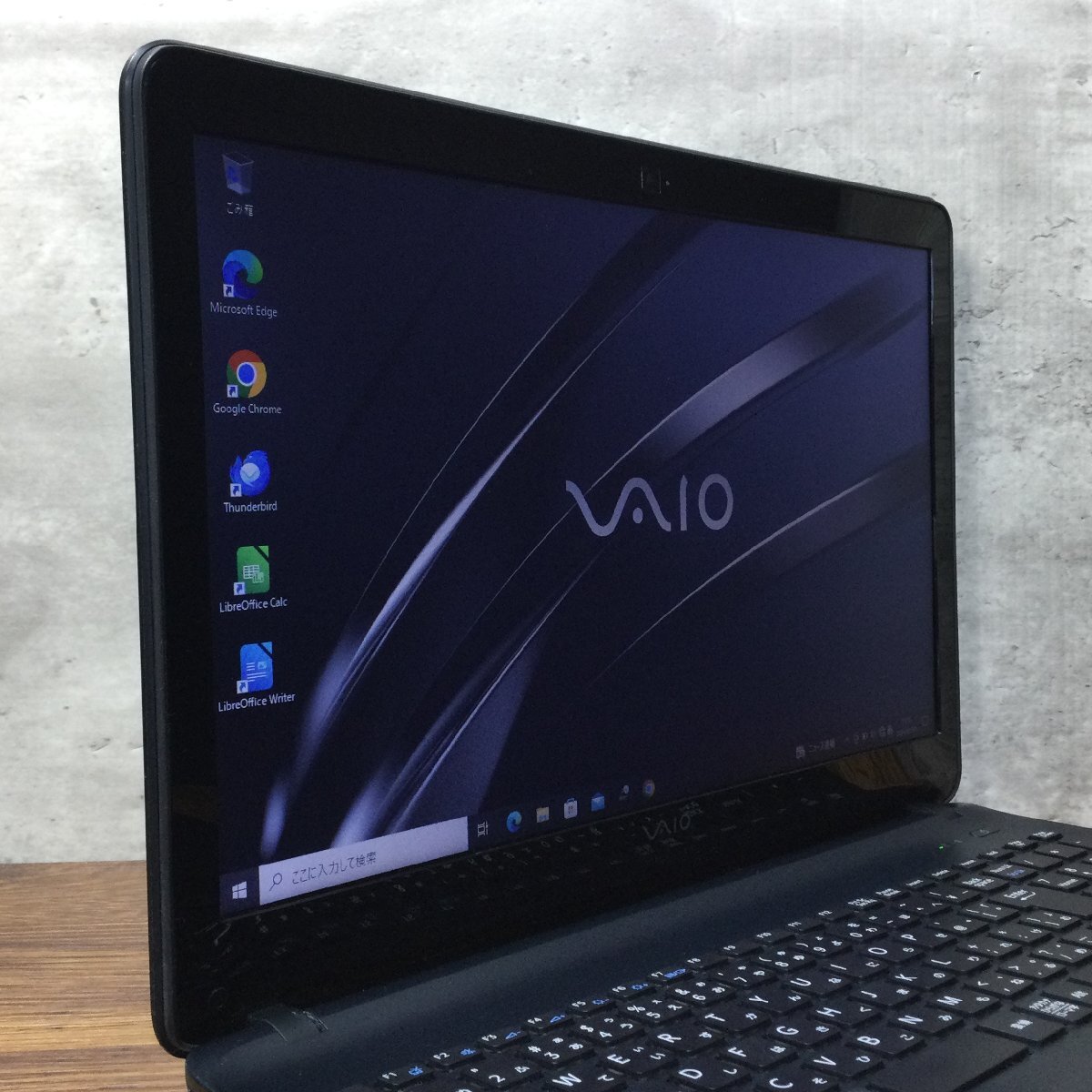 1円～ ●SONY VAIO S15 / Core i5 6300HQ (2.30GHz) / メモリ 8GB / HDD 500GB / DVD / 15.6型 HD (1366×768) / Windows10 Pro 64bit_画像2