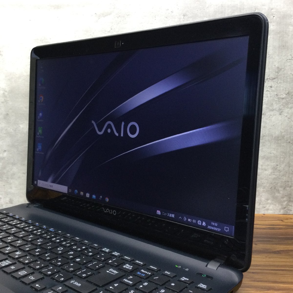 1円～ ●SONY VAIO S15 / Core i5 6300HQ (2.30GHz) / メモリ 8GB / HDD 500GB / DVD / 15.6型 HD (1366×768) / Windows10 Pro 64bit_画像3