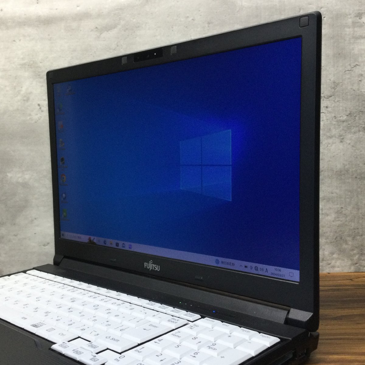 1円～ ●富士通 LIFEBOOK A746/P / Core i7 6600U (2.60GHz) / メモリ 8GB / SSD 256GB / DVD / 15.6型 フルHD (1920×1080) / Win10 Pro_画像3