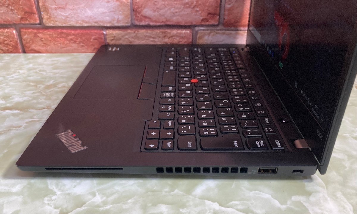 1円～ ●LENOVO ThinkPad X395 / Ryzen 5 PRO 3500U (2.10GHz) / メモリ 16GB / NVMe SSD 256GB / 13.3型 フルHD / Windows10 Pro 64bitの画像8