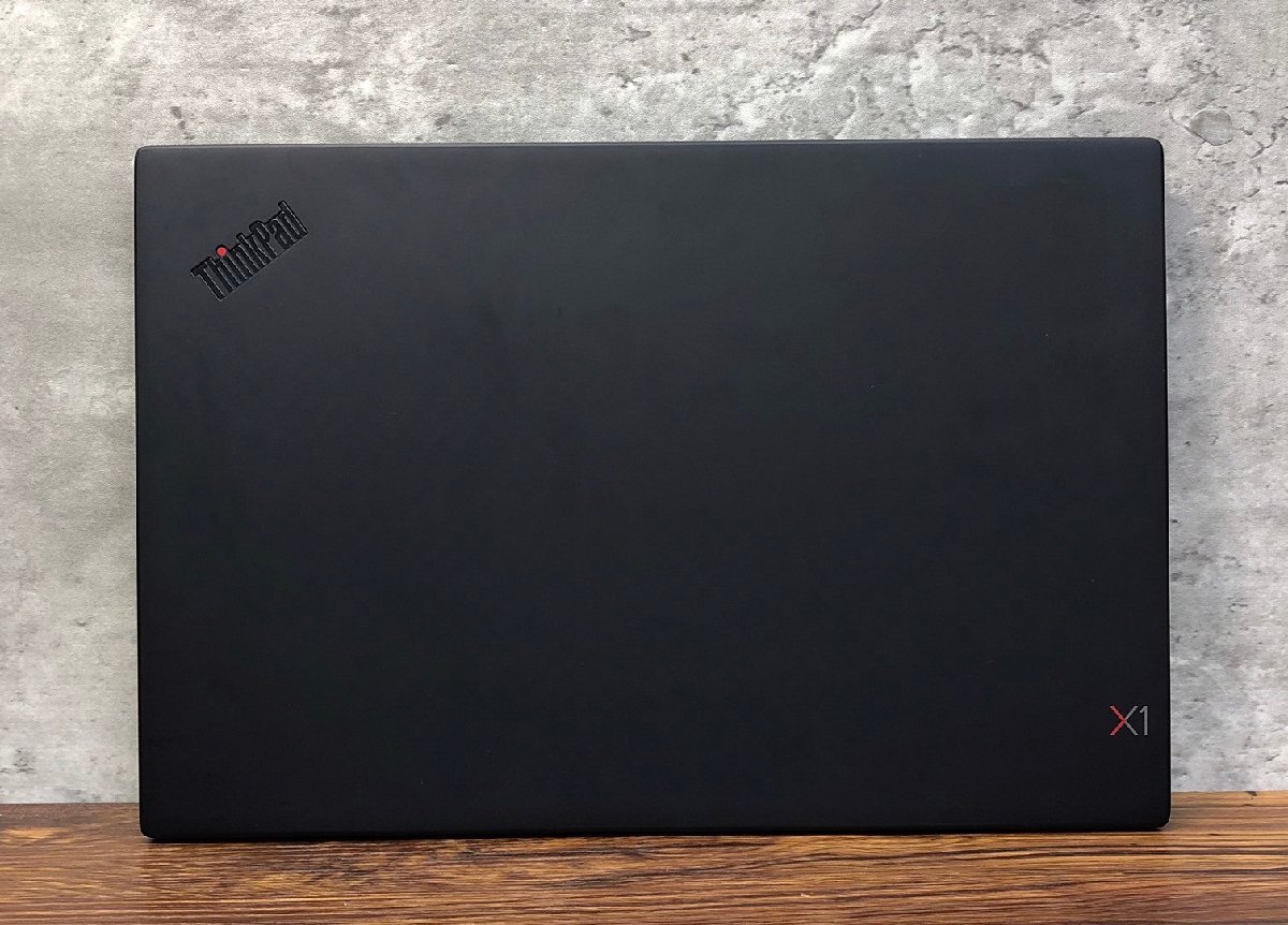 1円～ ●LENOVO ThinkPad X1 Carbon 7th Gen / Core i5 8265U (1.60GHz) / メモリ 8GB / NVMe SSD 256GB / 14型 フルHD / Win10 Pro 64bitの画像9