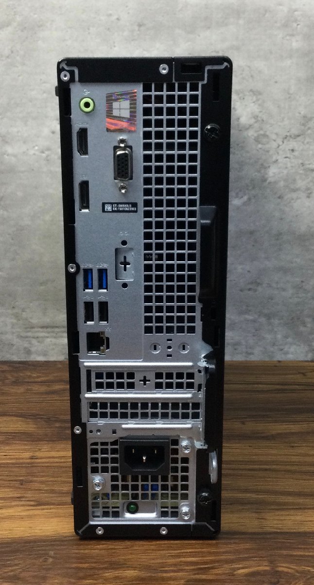 1円～ ●DELL OPTIPLEX 3080 SFF / 第10世代 Core i5 10505 (3.20GHz) / メモリ 8GB / NVMe SSD 256GB / DVD / Windows10 Pro 64bitの画像8